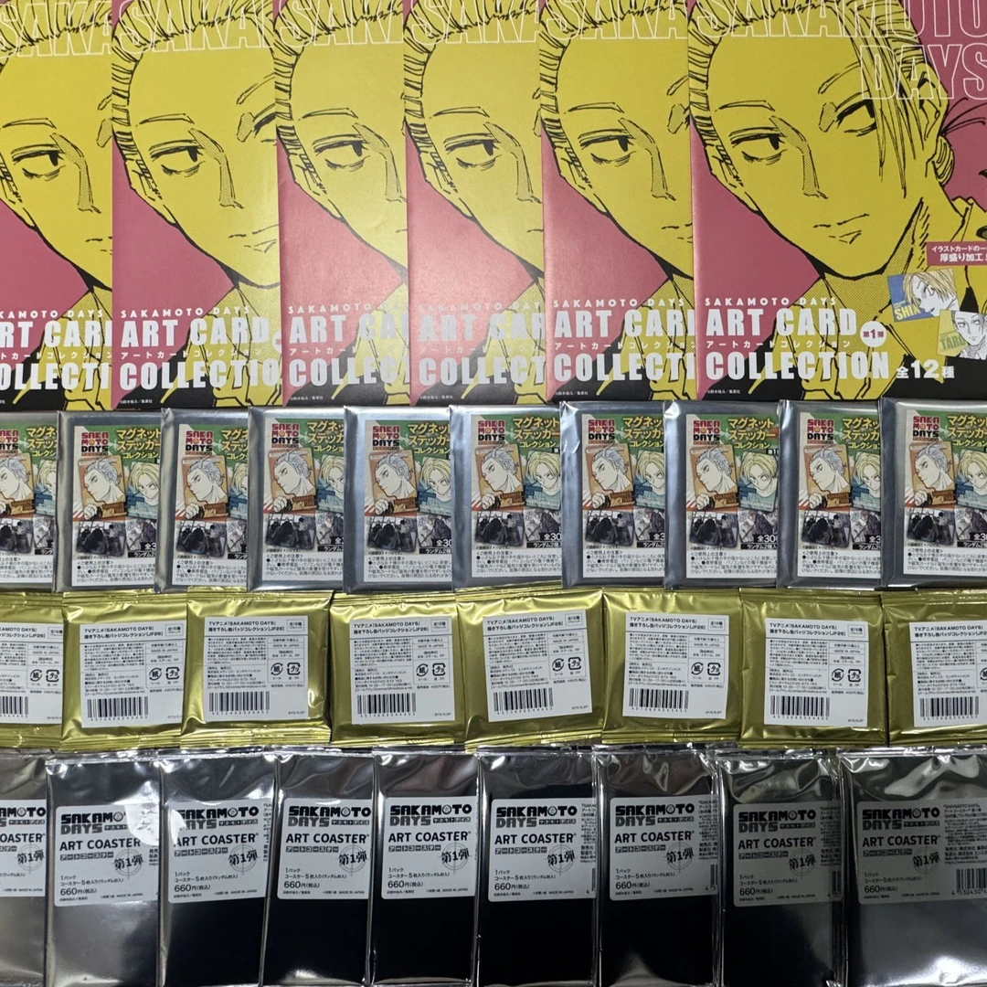 【日谷】坂本日常吧唧立牌亚克力盲盒出一少一（金手指）