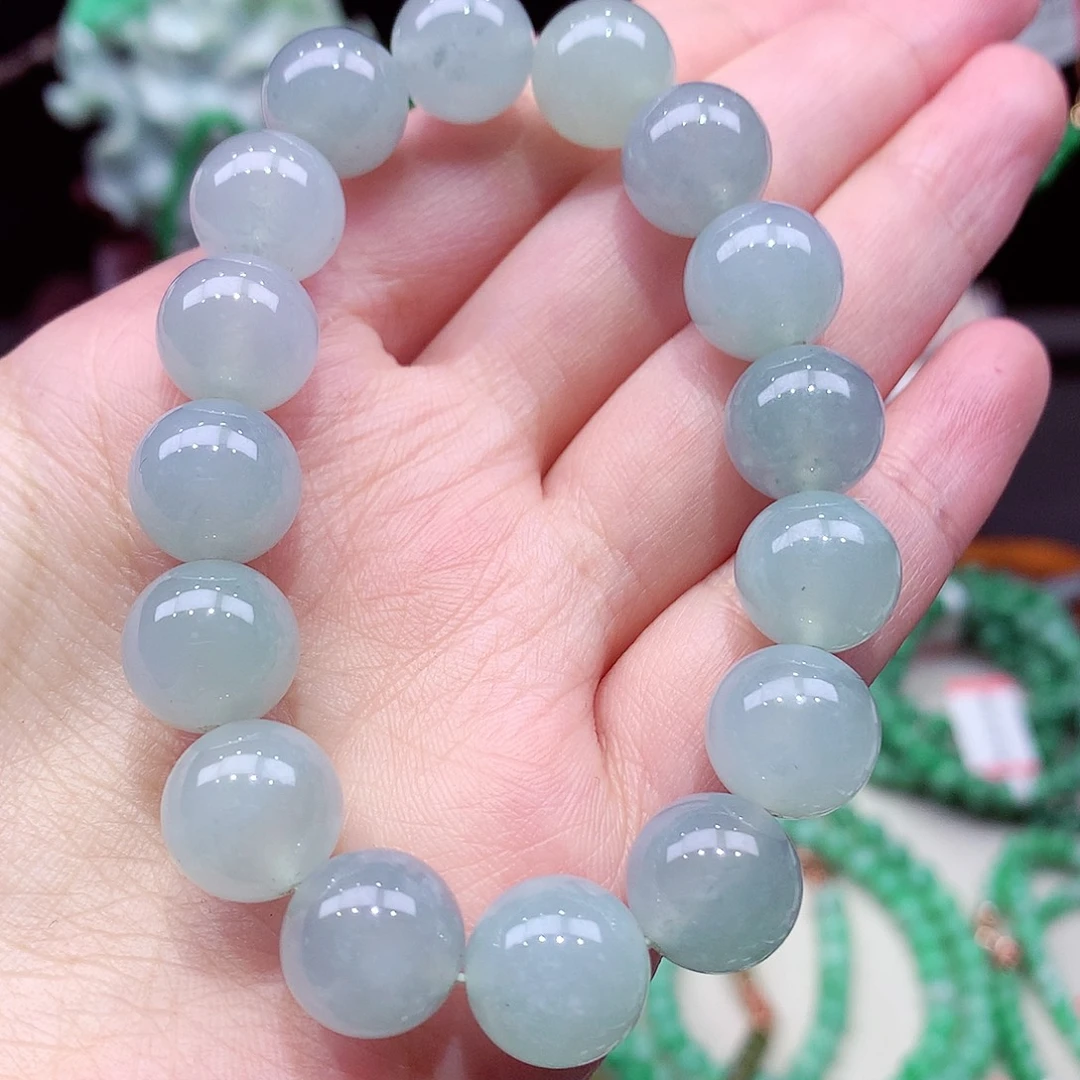 翡翠未镶嵌手链翡翠