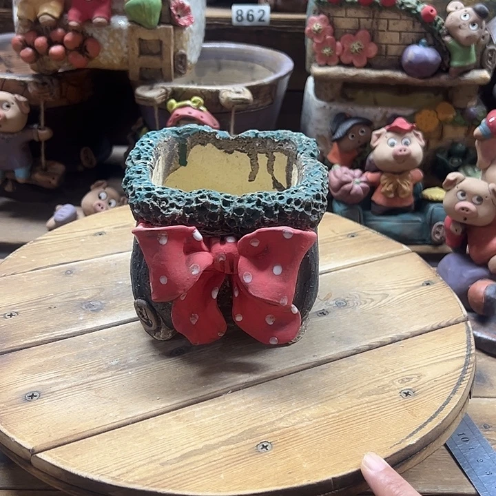 嘻哈多肉花盆百搭