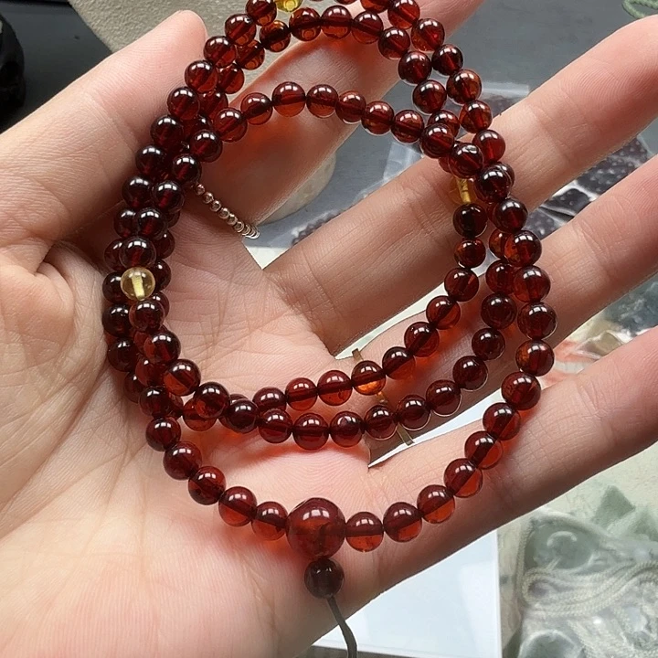 未镶嵌琥珀手链33