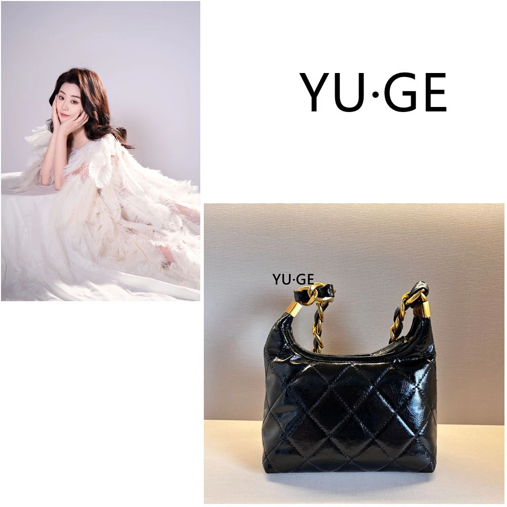 X68 HB手工打造真皮女士新款包    A10668黑色