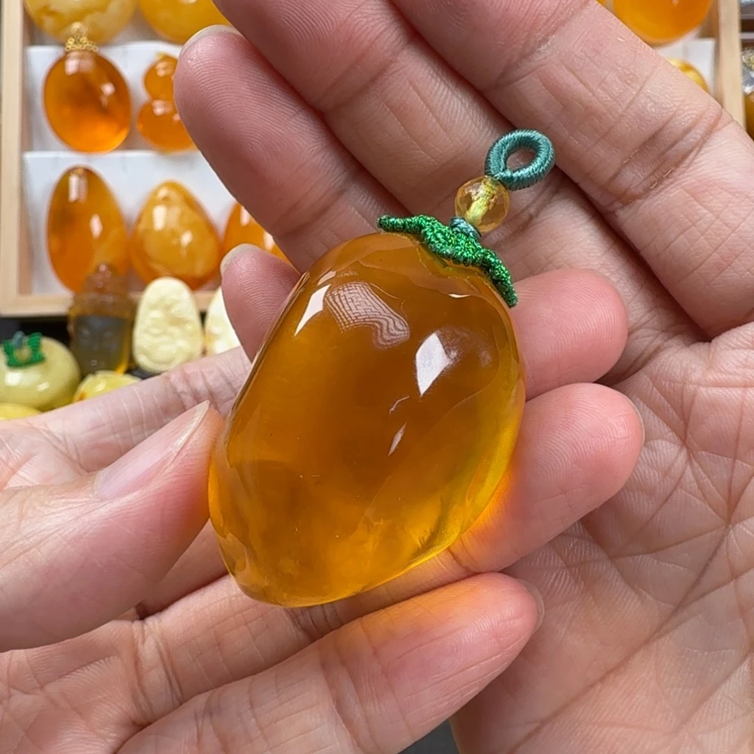 蜜蜡未镶嵌颈饰蜜蜡17.98g