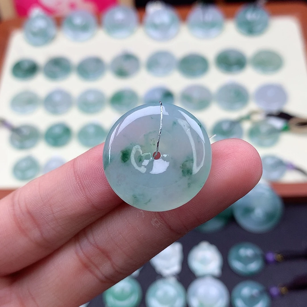 颈饰未镶嵌翡翠40 尺寸24.7-5.2