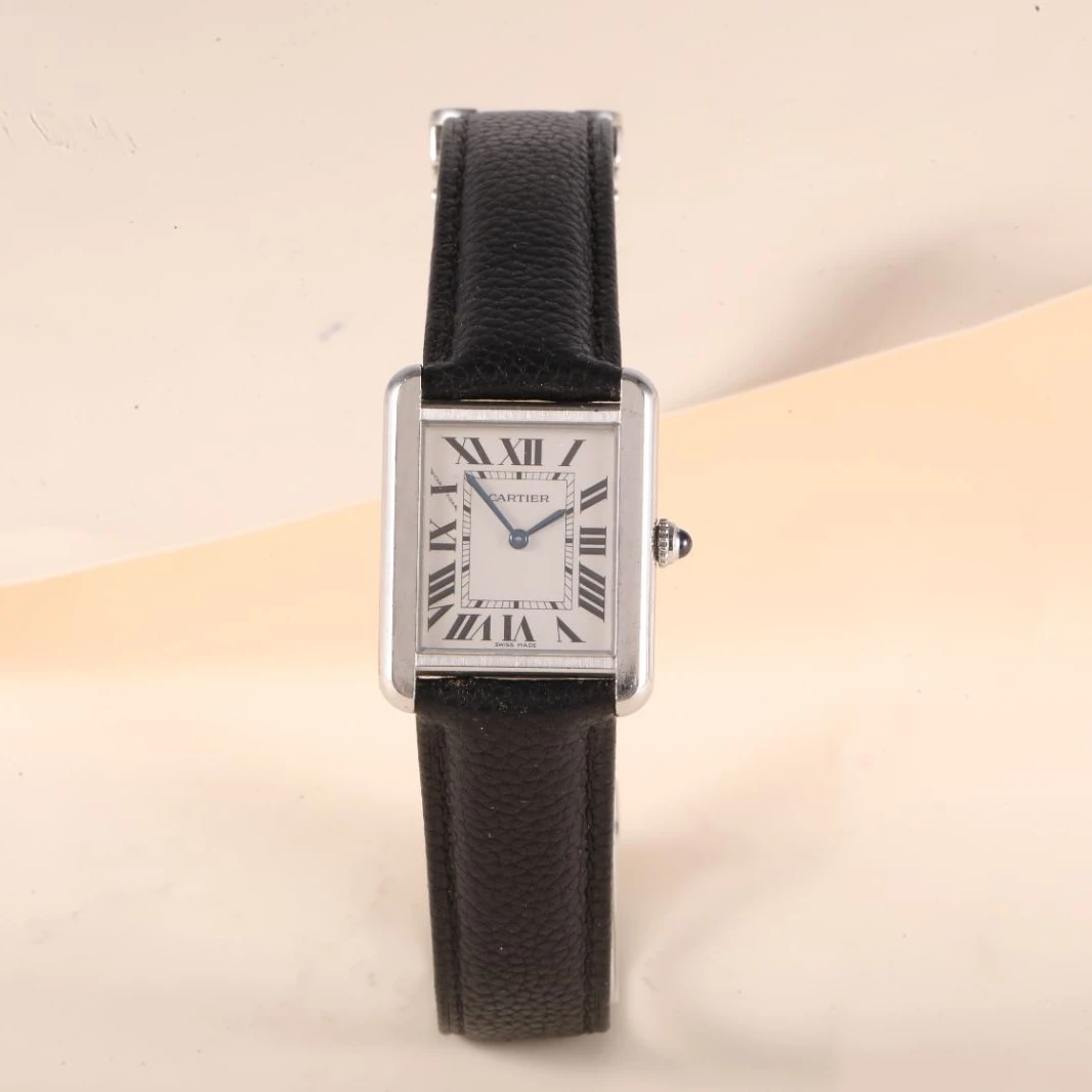 99新 Cartier/卡地亚 【双双】 卡地亚坦克系列W5200005腕表