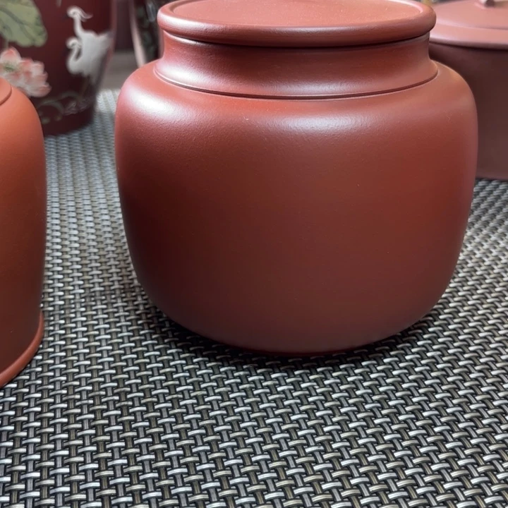 紫砂茶叶罐中高端紫砂茶叶罐