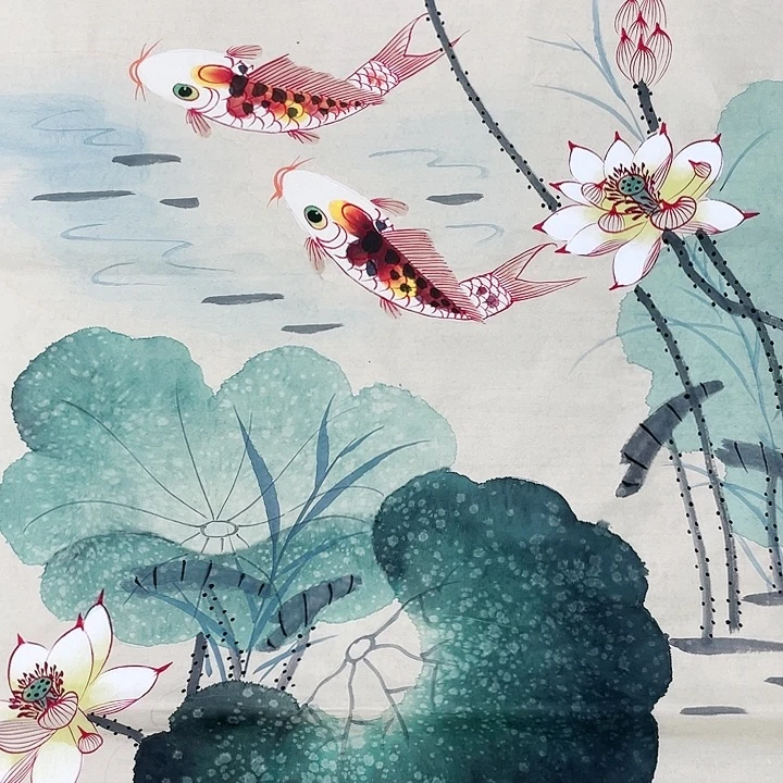 国画纯手绘国画作品鉴赏