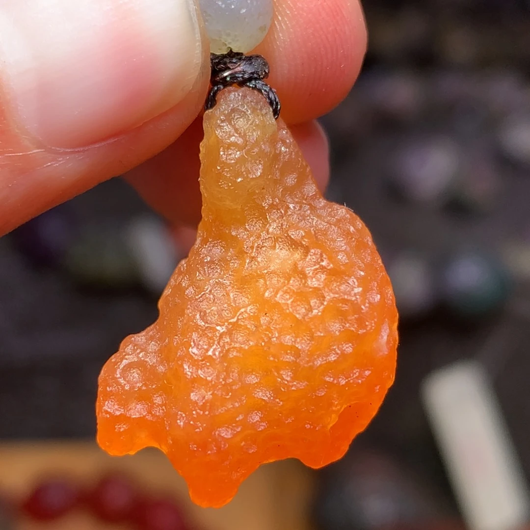 未镶嵌玛瑙/玉髓珠宝半成品