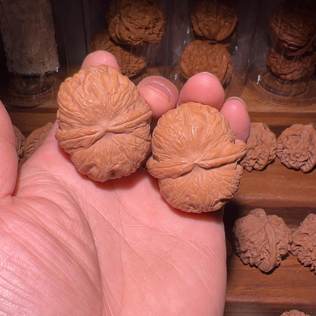 文玩核桃把件42尺全品球宝