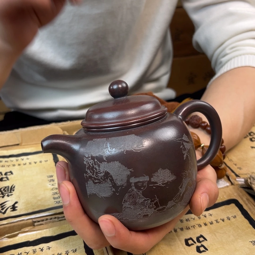紫砂茶壶紫砂壶手工制作