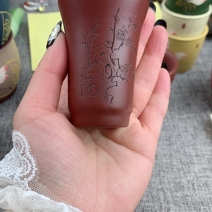 紫砂茶杯高端主人杯