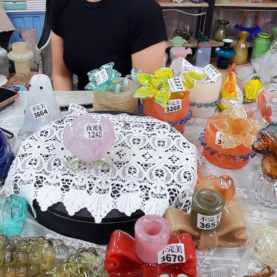 夜光花碗 家悦琉璃工艺品