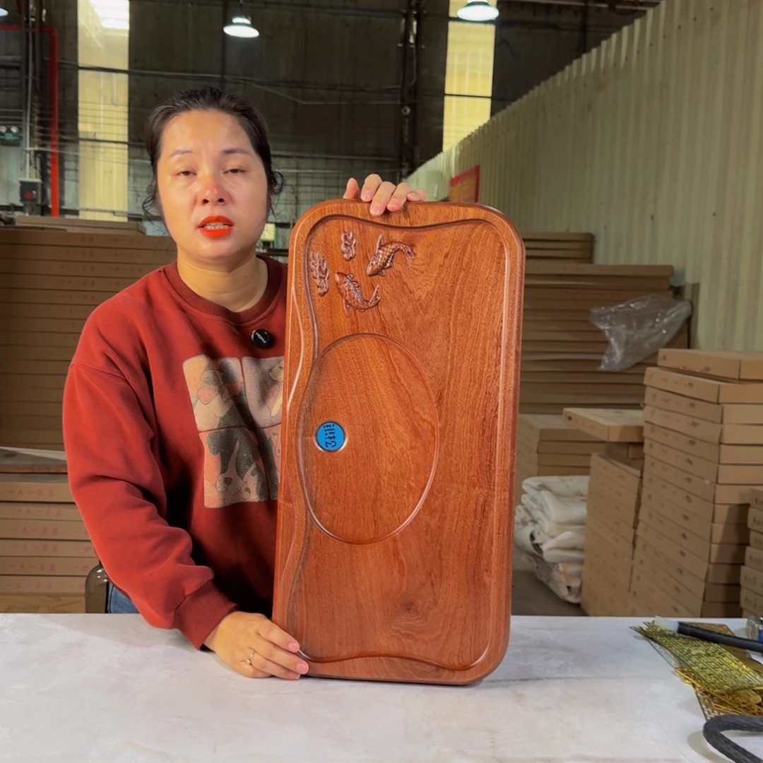 花梨木盘茶盘60*30尺寸