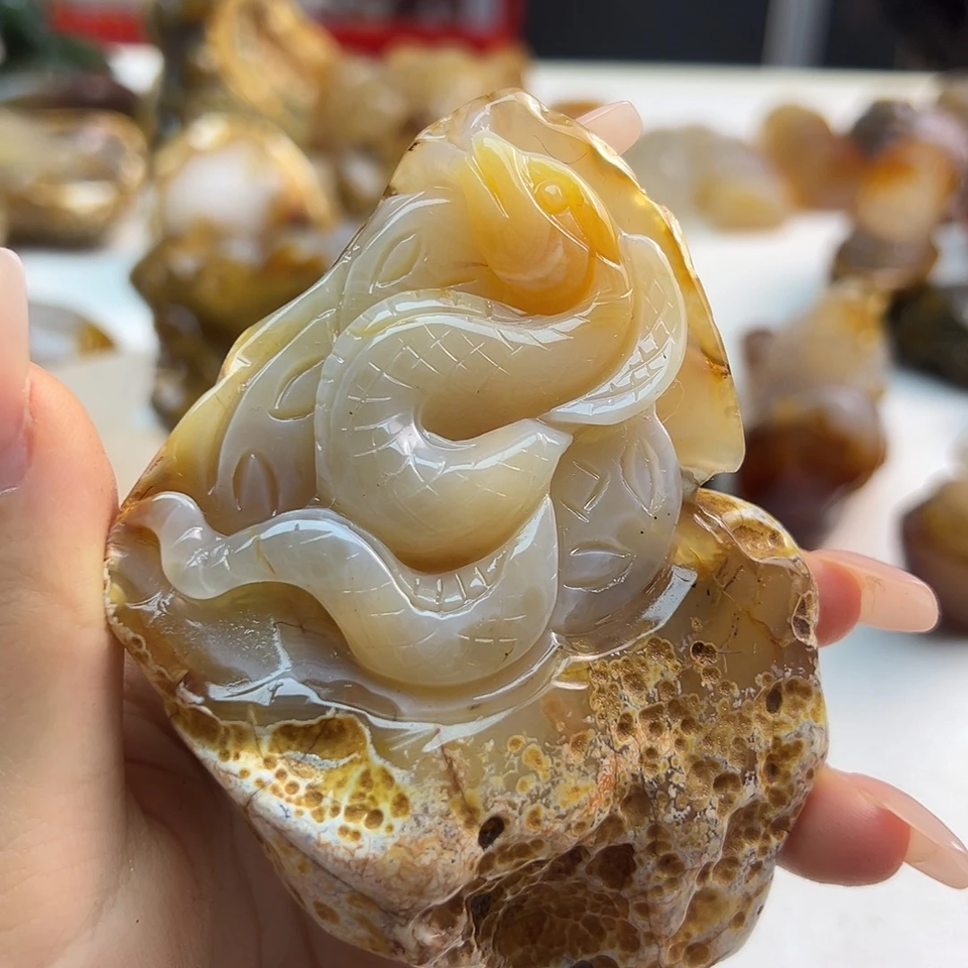 玛瑙/玉髓合金颈饰