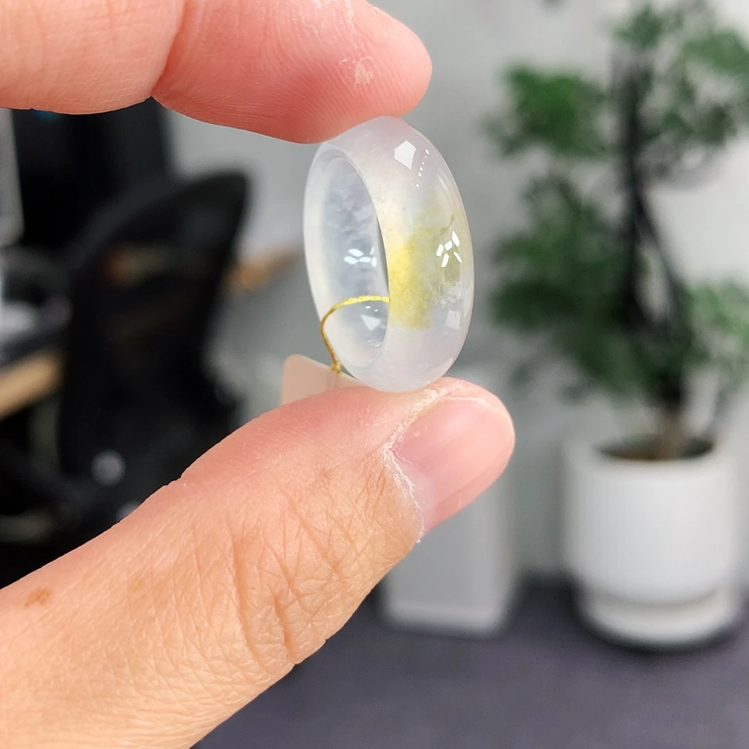 翡翠未镶嵌戒指9号