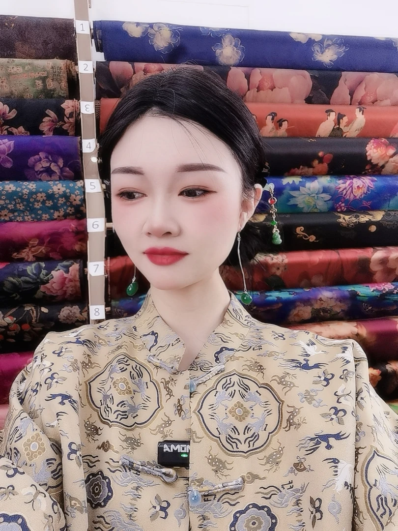 睿祥丝绸高定古风服装面料