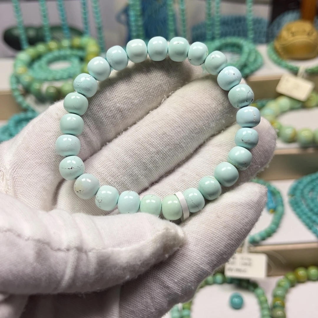 绿松石未镶嵌手链