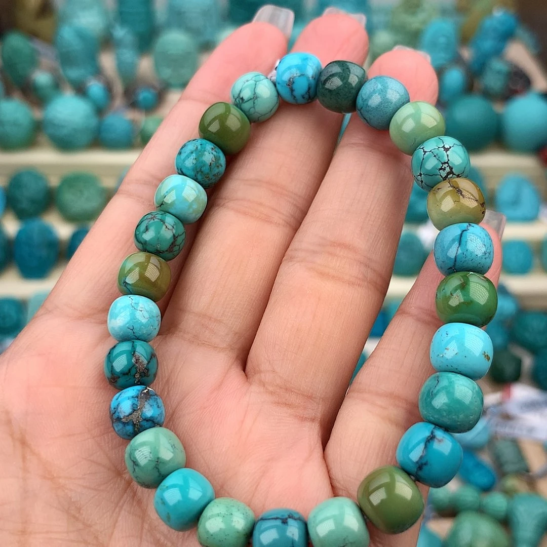 绿松石未镶嵌珠宝奇石8