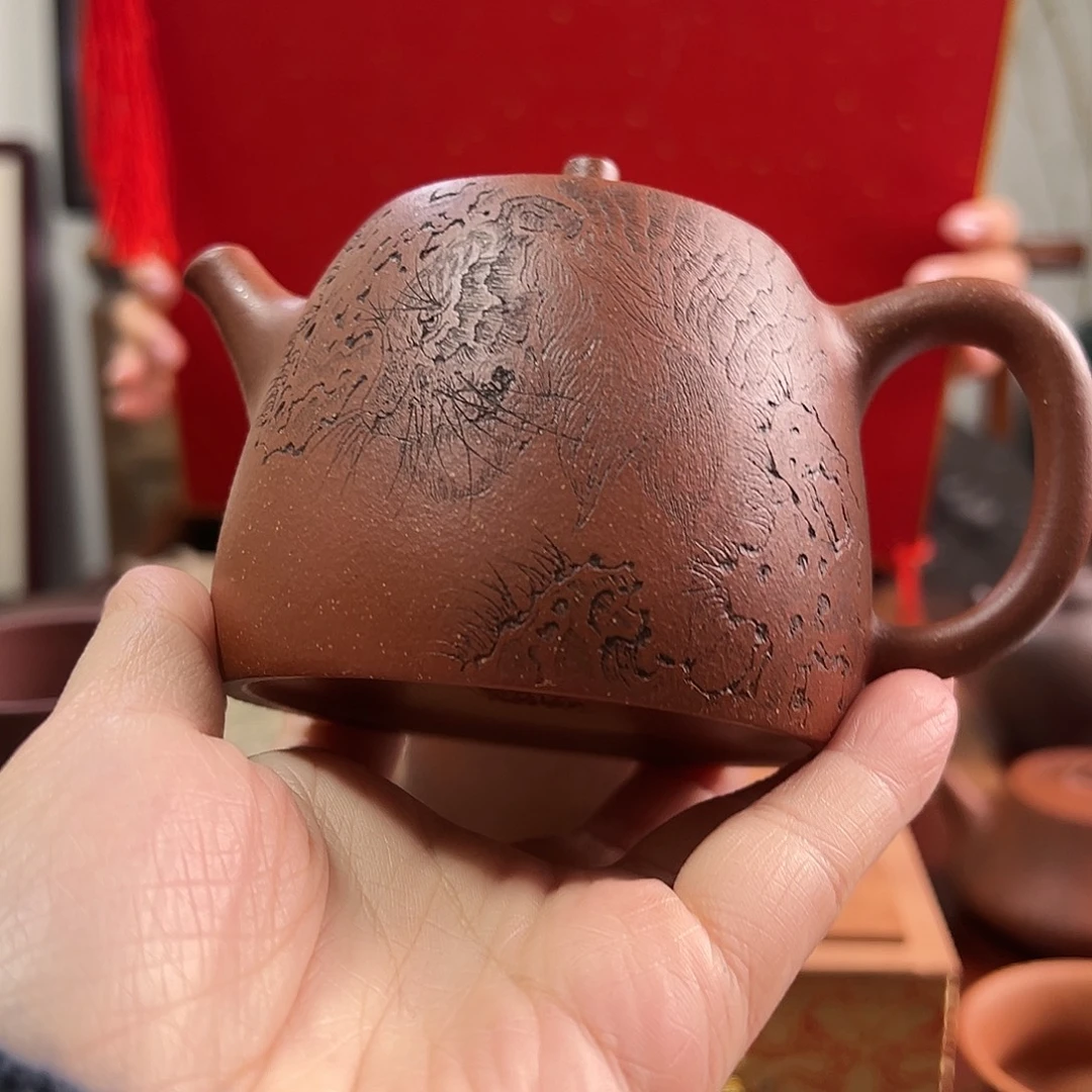 楸***木紫砂茶壶紫砂主人杯