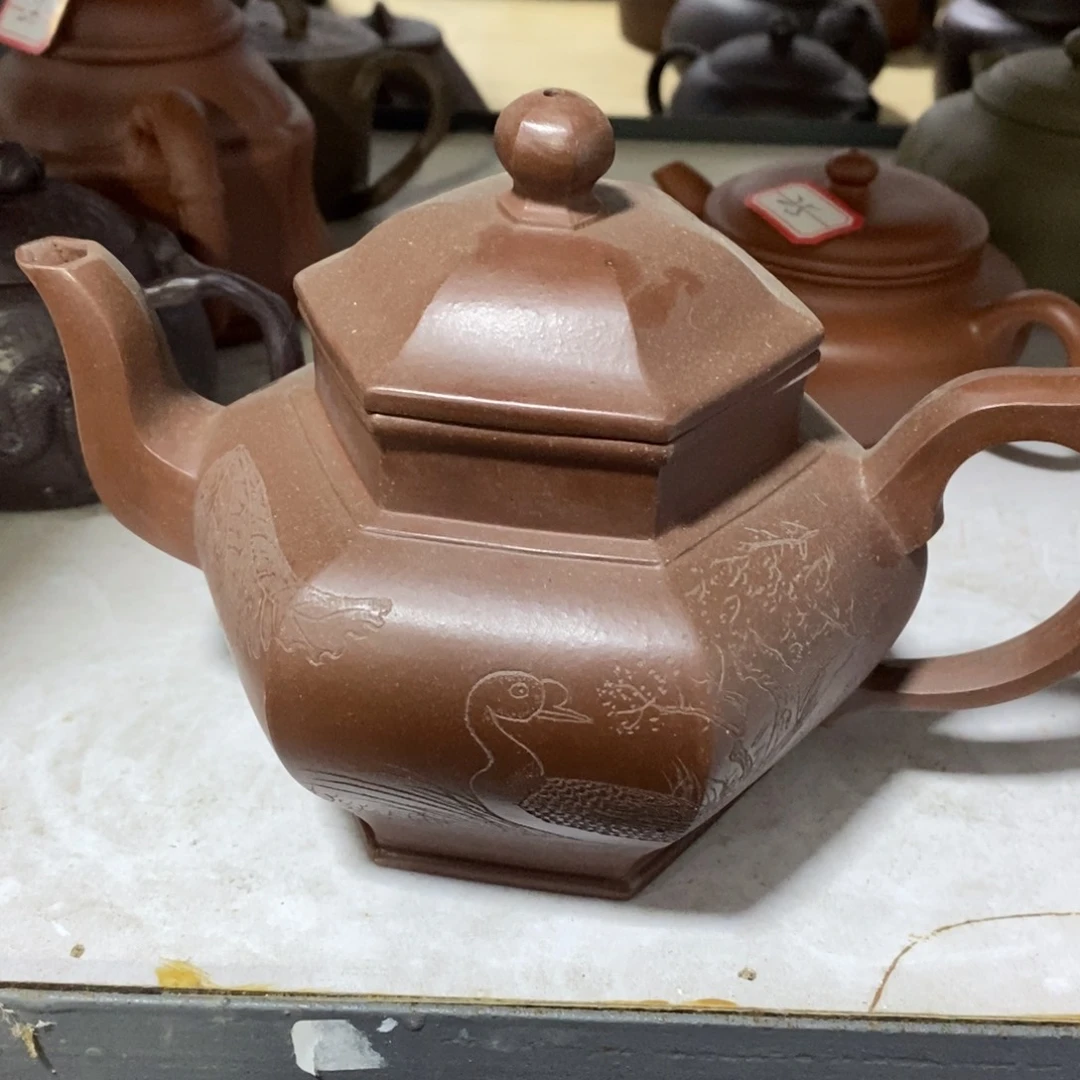 紫砂茶壶原矿手工141