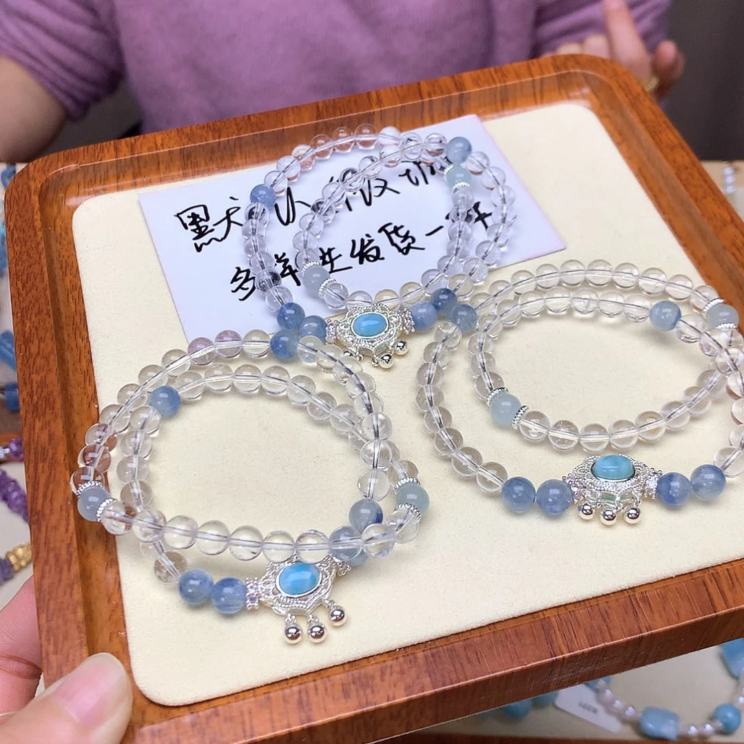 水晶吊坠(不含链)未镶嵌陌**麻