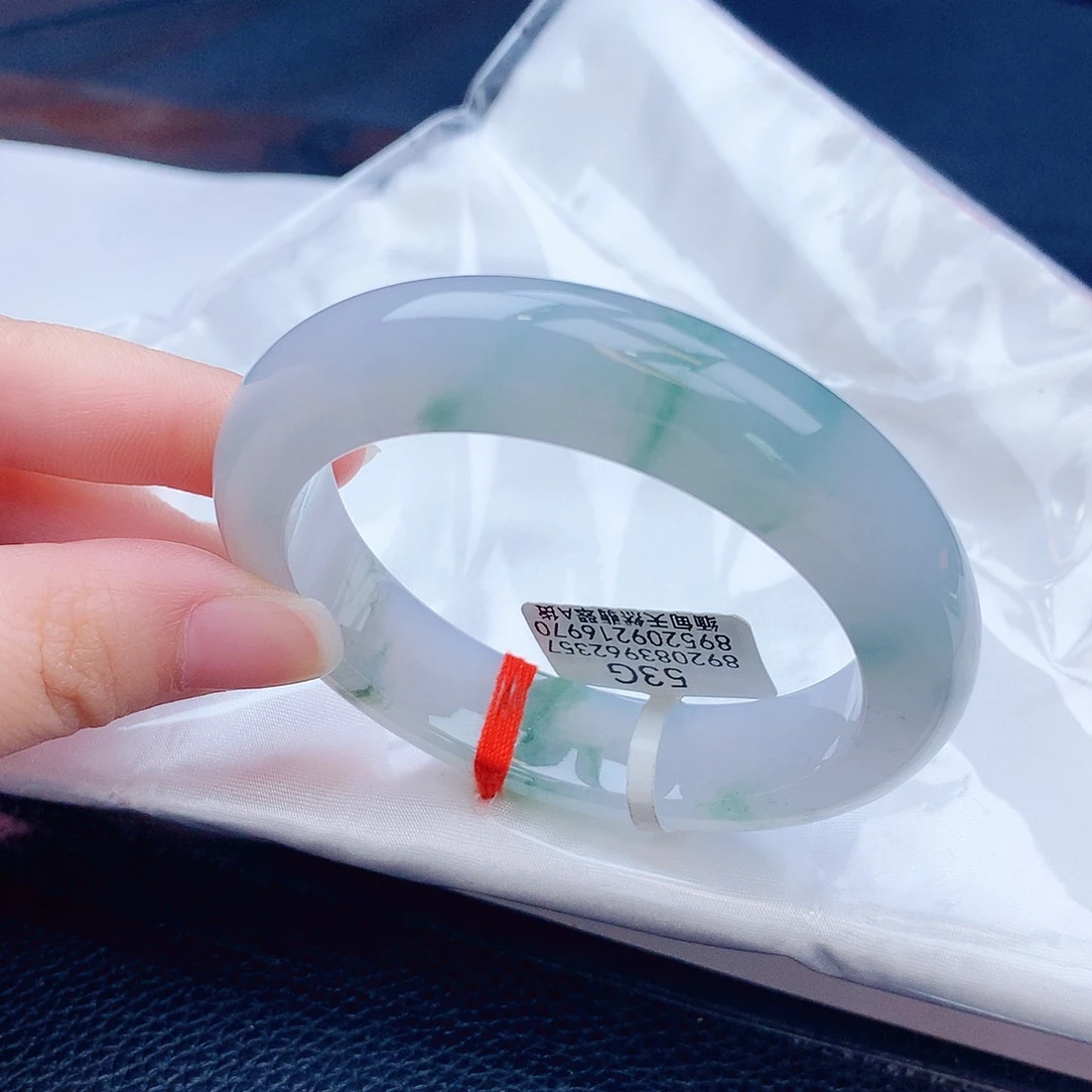 翡翠未镶嵌手镯缅甸天然翡翠a货手镯