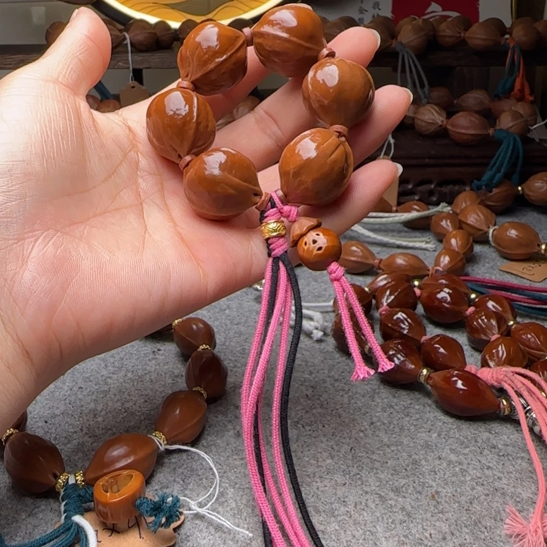 陆***建吊坠橄榄核2326手捻