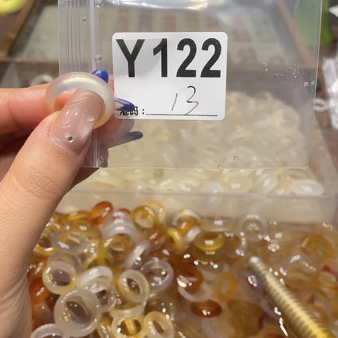 玛瑙/玉髓未镶嵌戒指122