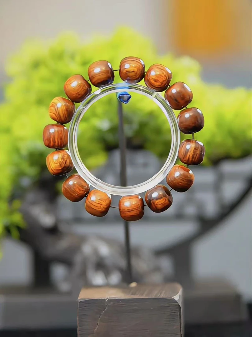 【文玩好物】海南黄花梨/降香黄檀1.4油梨老料同品质发其一