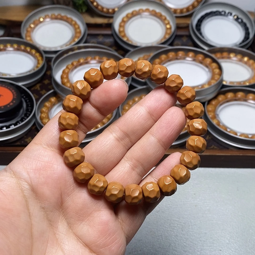 猴头核桃手串8号精品黑金无相11左右