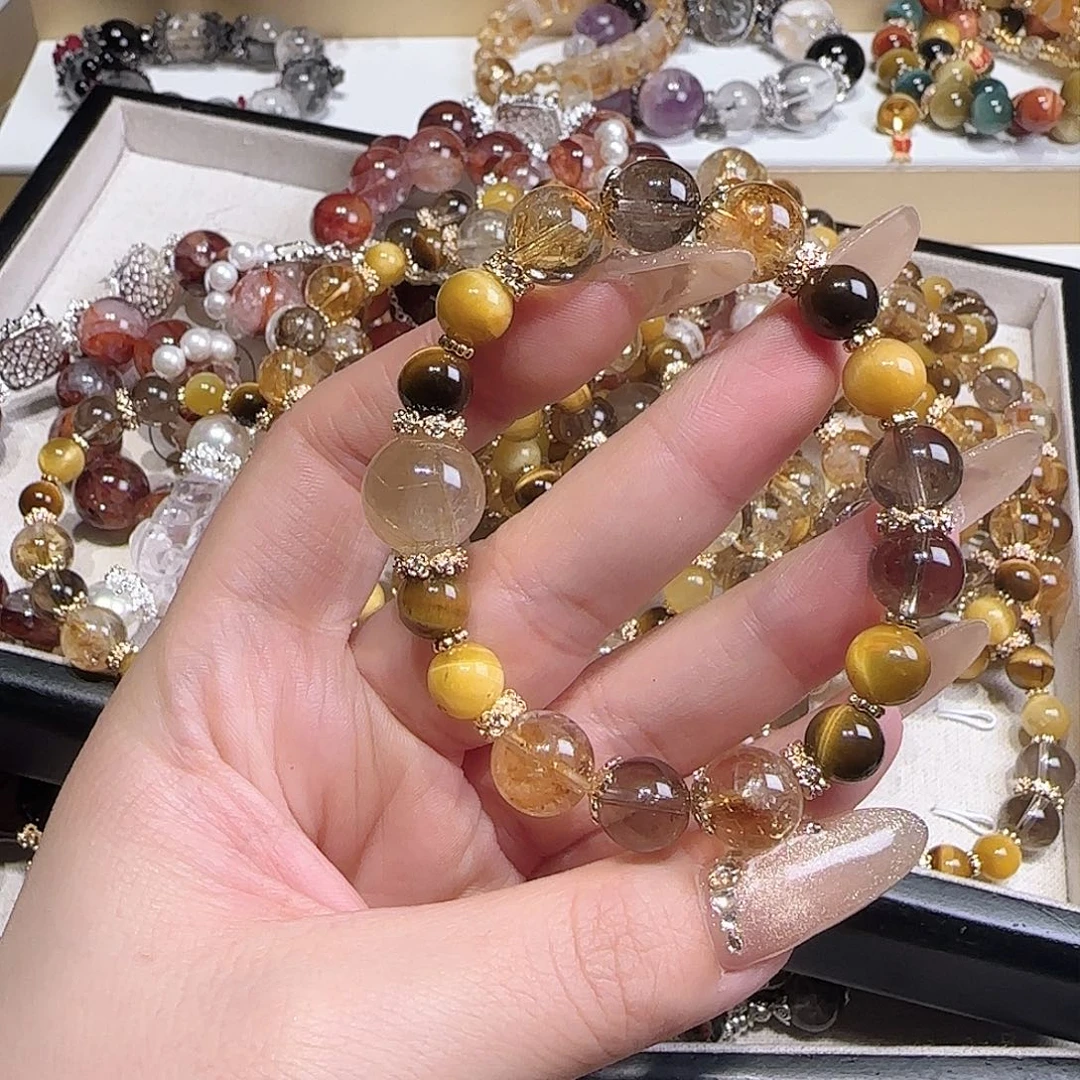 水晶手链未镶嵌把