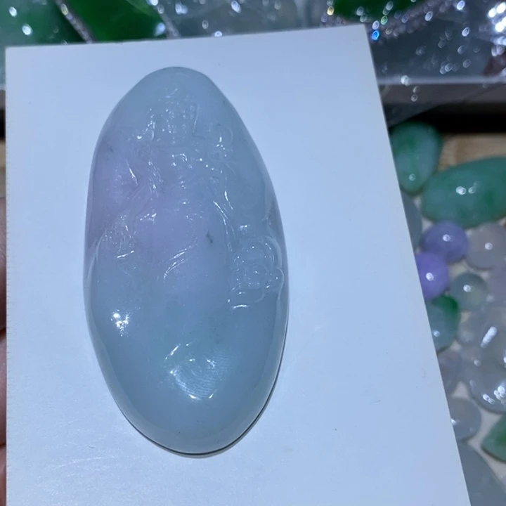 翡翠未镶嵌颈饰吊坠