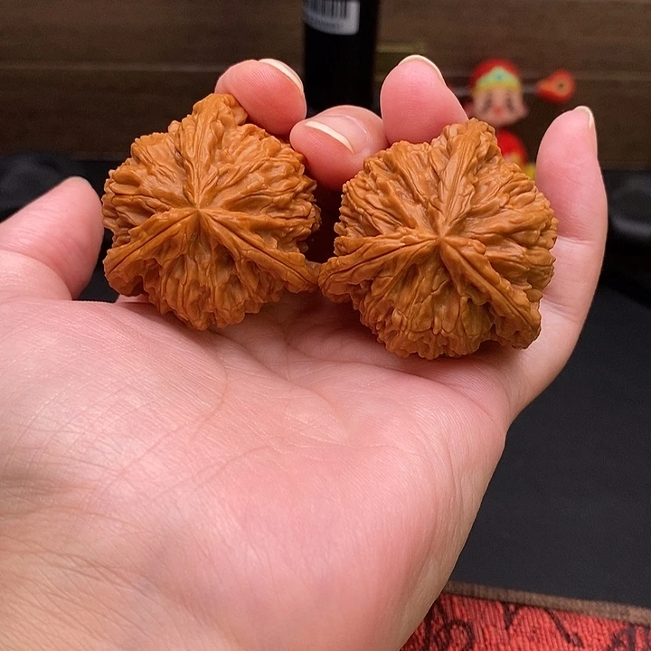 范***仙把件文玩核桃白奔