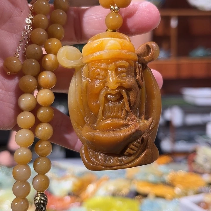 未镶嵌岫玉吊坠(赠链)