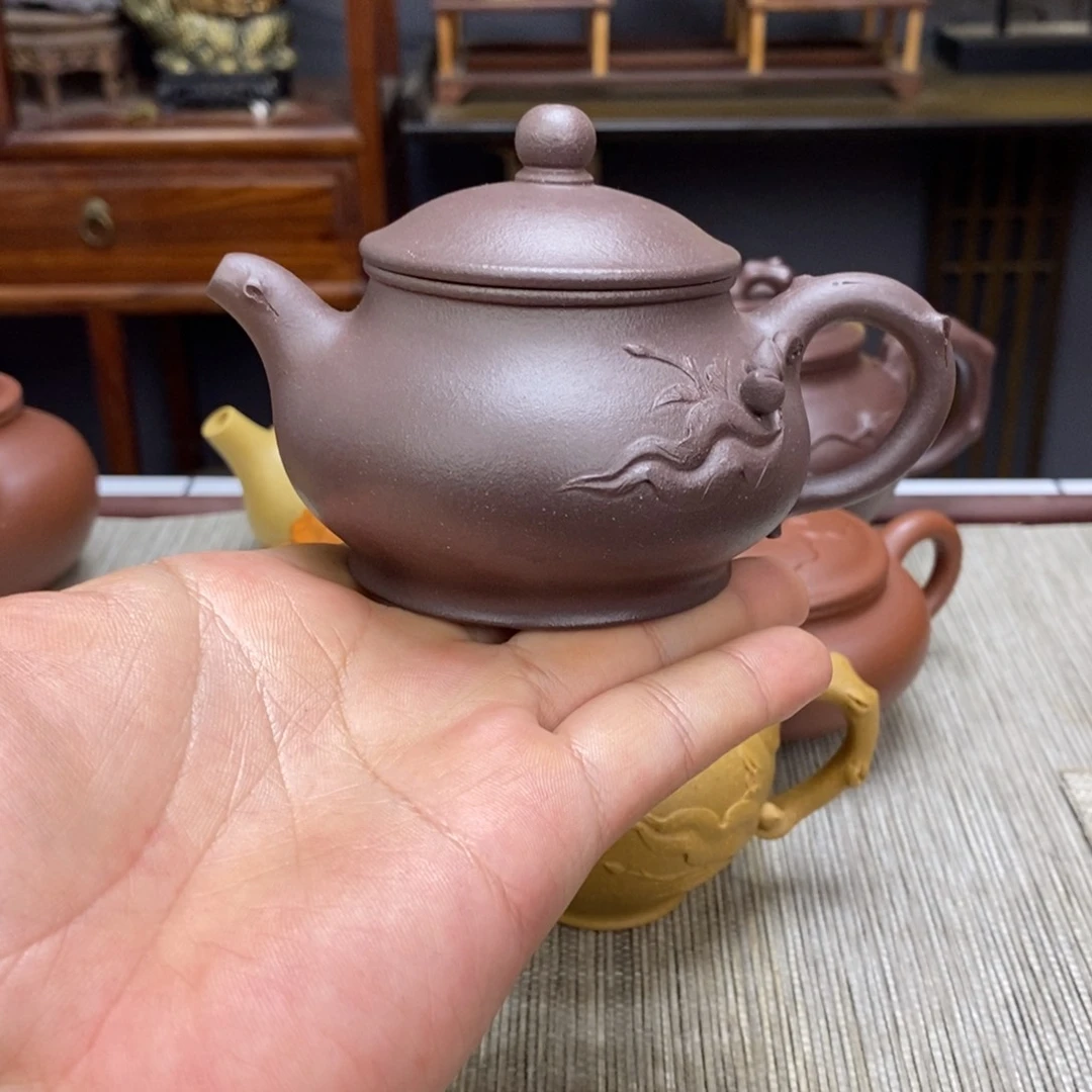 茶壶紫泥容量180毫升
