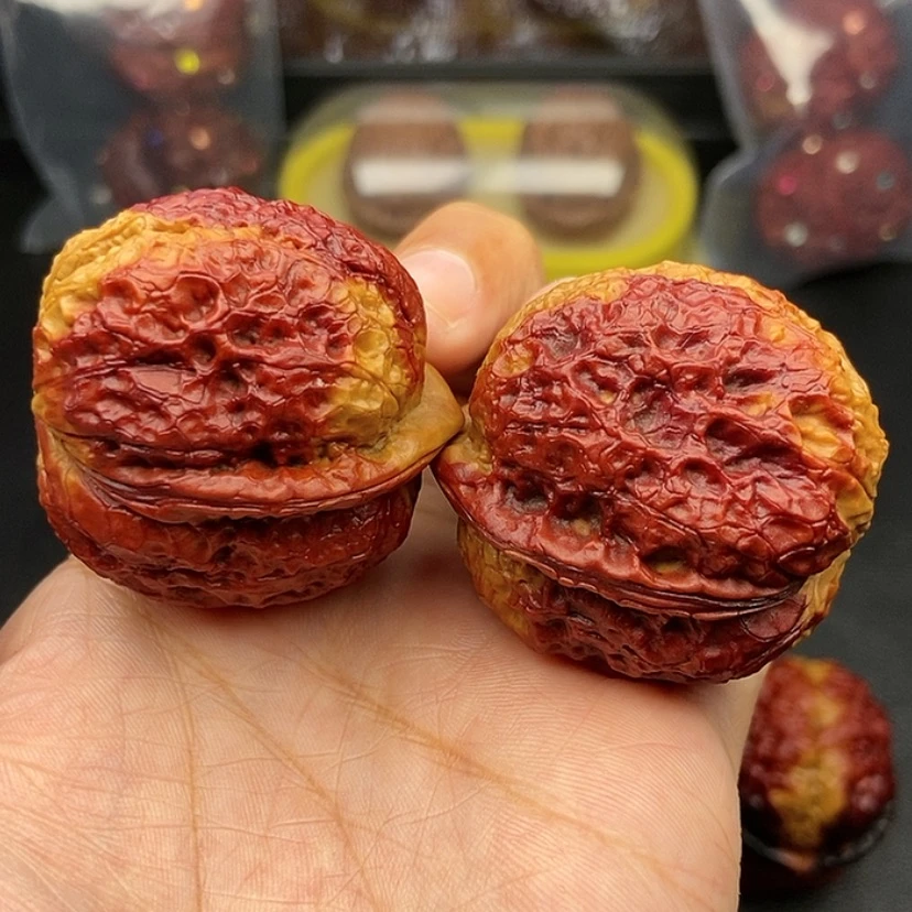 【闪购商品】把件文玩核桃41尺玄武蟾王