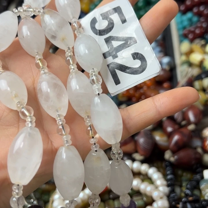 玛瑙/玉髓颈饰未镶嵌绣*