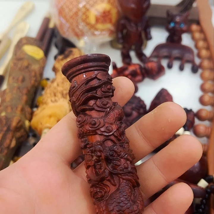 香榧木紫檀龙柱111新款