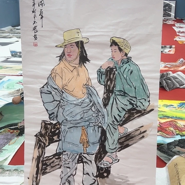 国画本人纯手绘作品欣赏