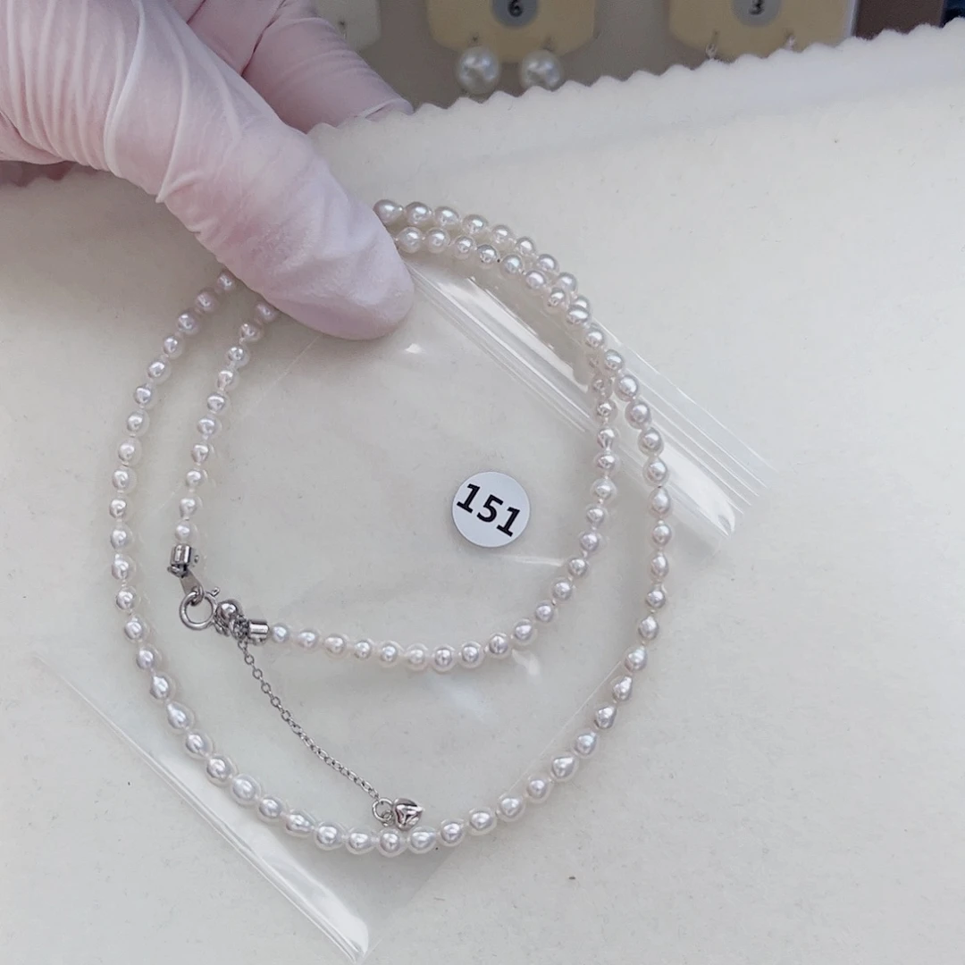 银S925镶嵌淡水珍珠耳饰