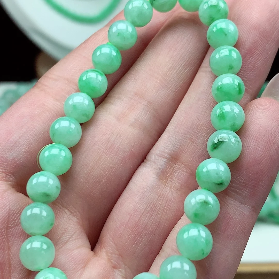 未镶嵌手链翡翠翡翠
