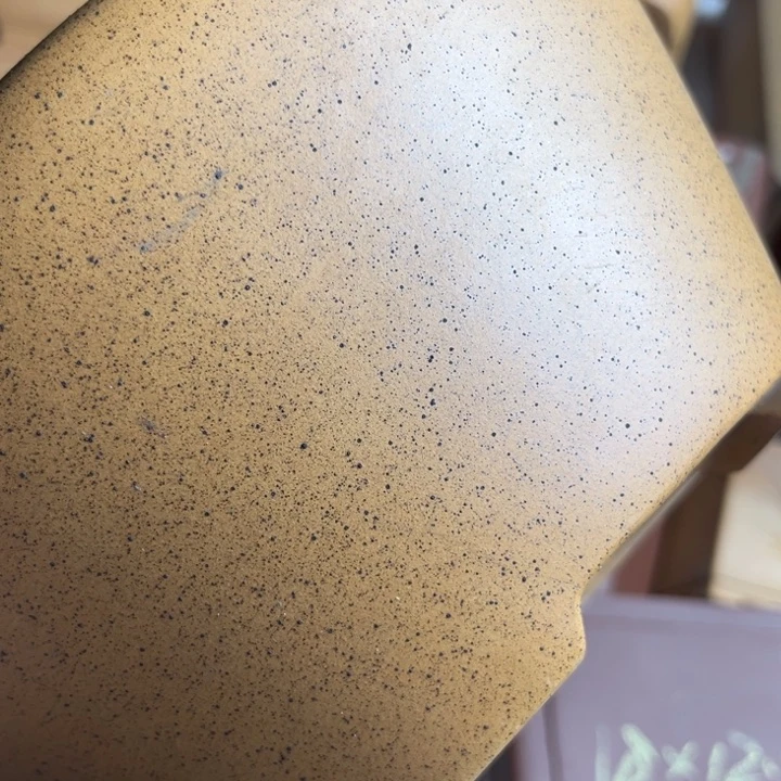 1***4紫砂花盆随单微瑕柴烧