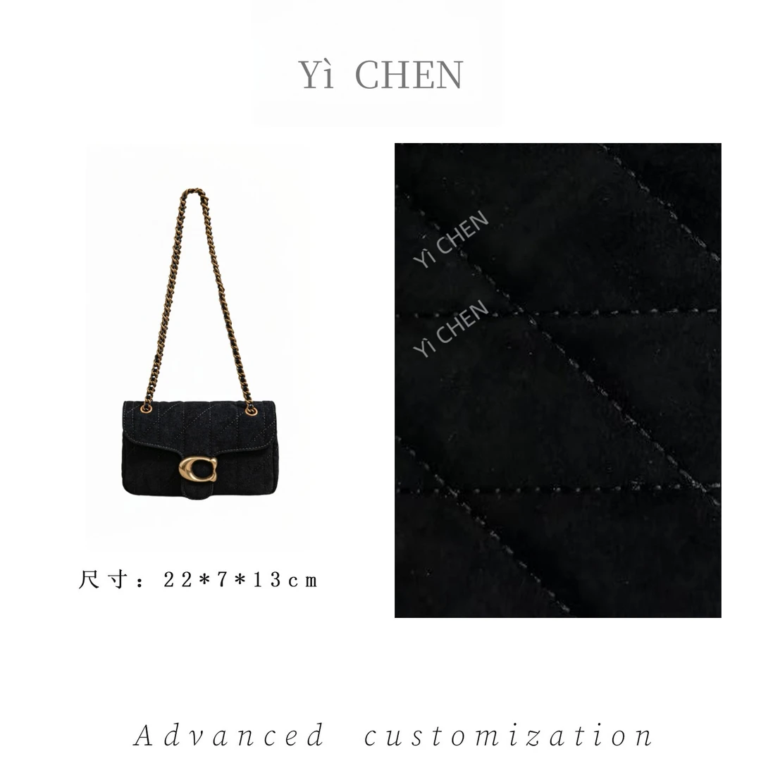 【Yì CHEN】SK-83250-黑色 简约时尚女士新款轻奢单肩斜跨包