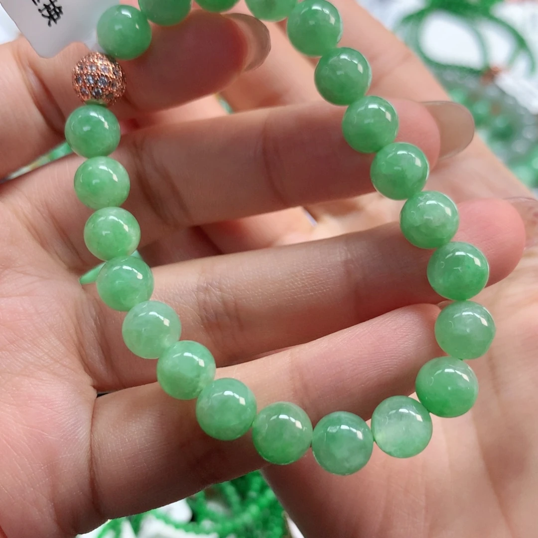 翡翠未镶嵌手链翡翠