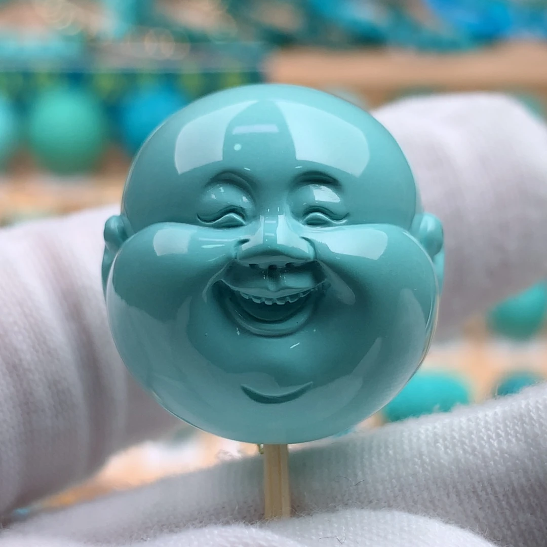 未镶嵌绿松石珠宝奇石