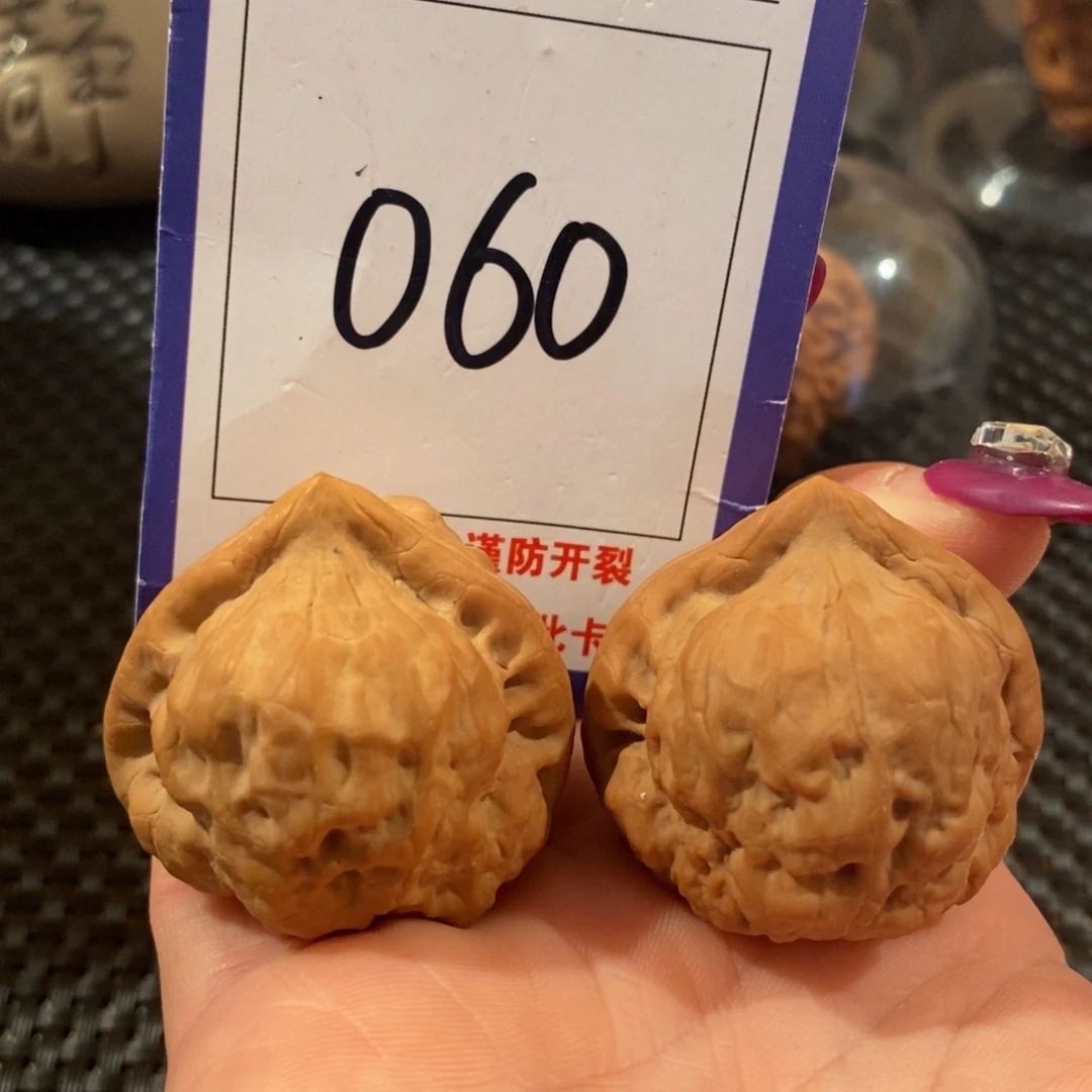 吊坠文玩核桃060古蟾37尺