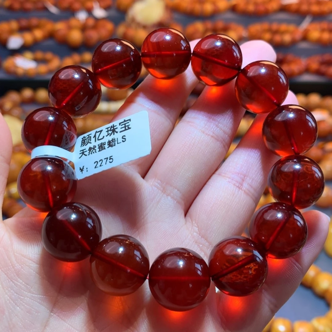 【闪购商品】未镶嵌血珀手串血珀手串