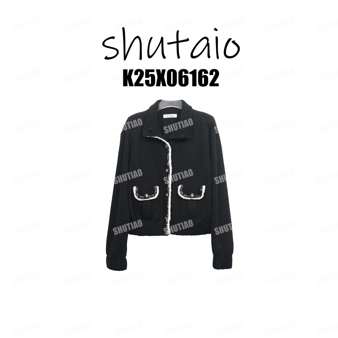【SHUTIAO】2025秋冬：新款小众设计款开衫K25X06162