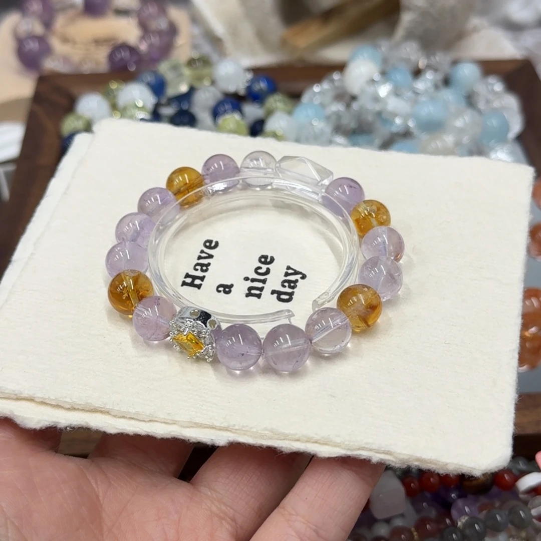 水晶未镶嵌手链1222设计款