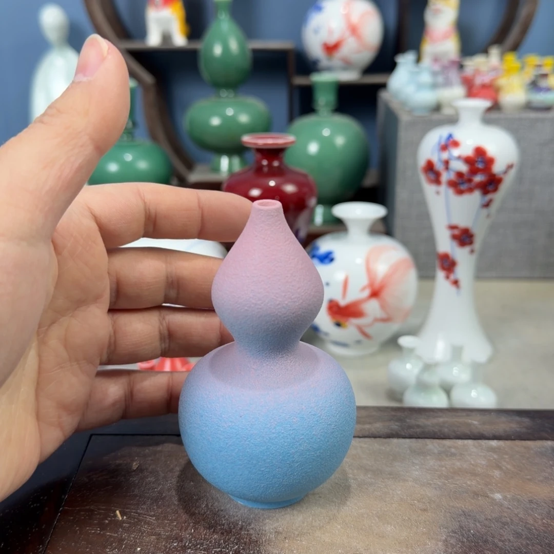 陶瓷手工小花器摆件