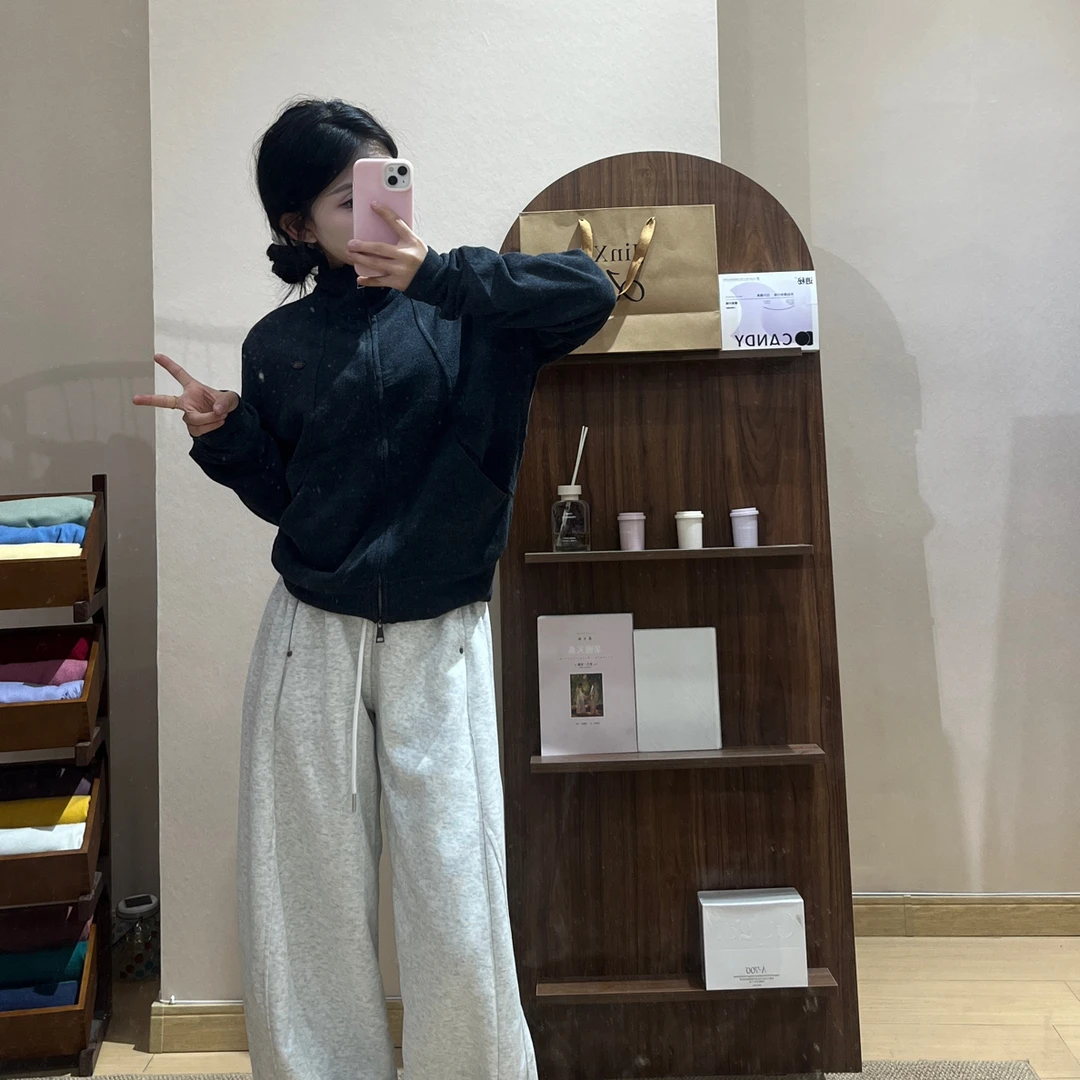 厚款常规款德绒短外套